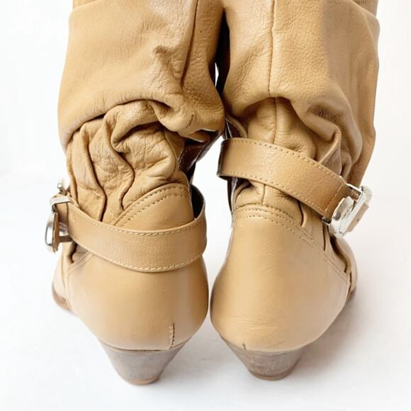 Vintage Camel Ankle Cowboy Style Booties SZ 8.5 - Picture 6 of 10